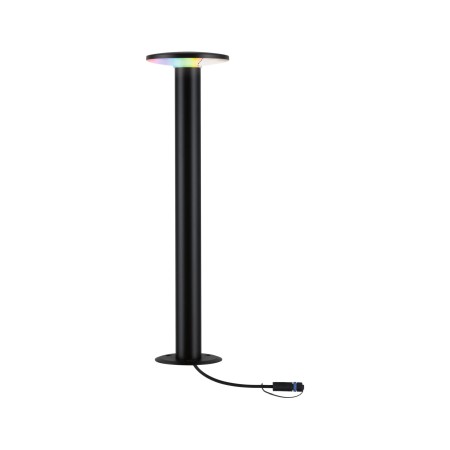 Iluminat exterior - Bolard Plate Plug & Shine LED, Smart Home Zigbee, IP44, RGBW+, 5W, antracit