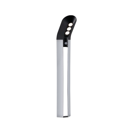 Bolarzi - Bolard solar Soley IP44 3000K 100lm, cu senzor de mișcare, alb