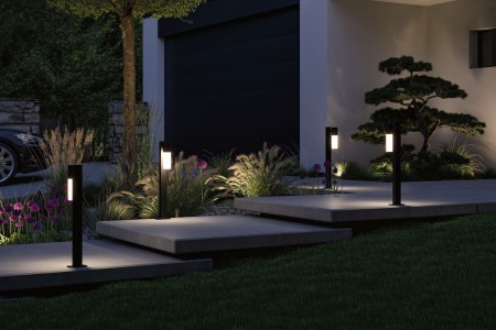Bolard Tralia LED, IP44, 650mm, max. 10W, 230V, antracit [5]