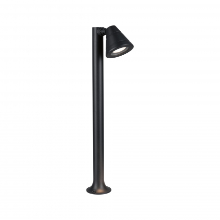 Rezistente la atmosferă sărată - Bolard Trian, IP44, rotund, 600mm, max. 35W, 230V, antracit, GU10, aluminiu