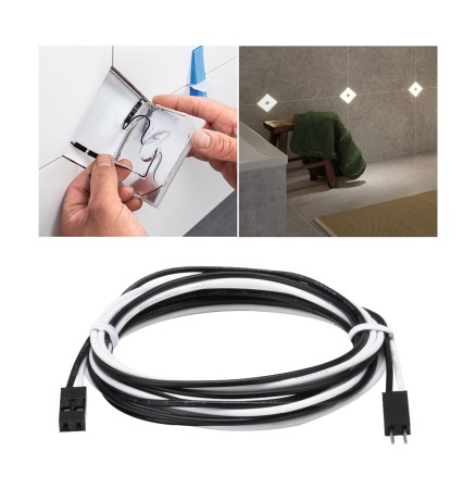 LumiTiles - Cablu alimentare LumiTiles 1x105cm pentru plăci cu lumină caldă