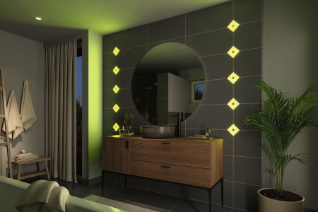 Cablu alimentare LumiTiles 1x105cm, pentru plăci RGBW [4]