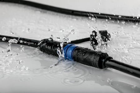 Cablu sistem P&S IP68 10m 1 in-5 out 2x1,5mm², negru, plastic [3]