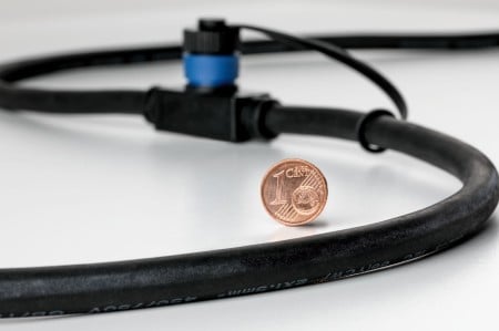 Cablu sistem P&S IP68 15m 1 in-7 out 2x1,5mm², negru, plastic [4]