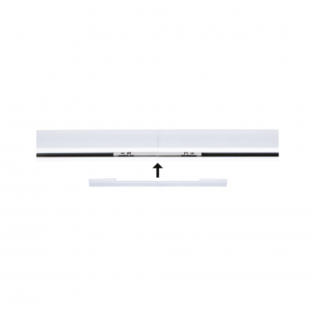 Capac decorativ imbinare sina Urail, satin [2]