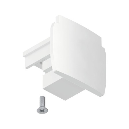 Accesorii ProRail3 - Capac pentru șină Paulmann ProRail3, 35x31,5mm, alb
