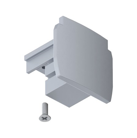 Accesorii ProRail3 - Capac pentru șină Paulmann ProRail3, 35x31,5mm, argintiu