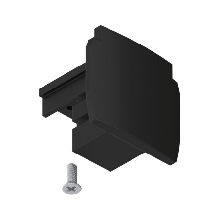 Accesorii ProRail3 - Capac pentru șină Paulmann ProRail3, 35x31,5mm, negru