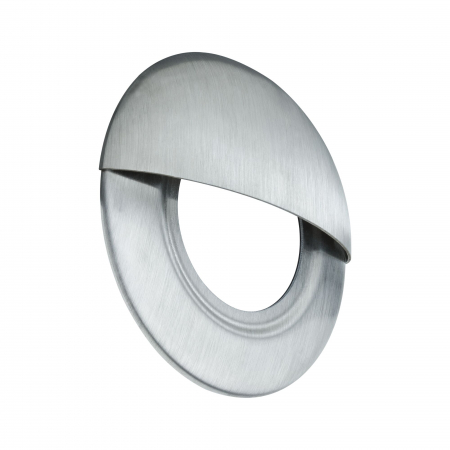 Verticale (de perete) - Capac pentru spot LED vertical, rotund, 87mm, inox