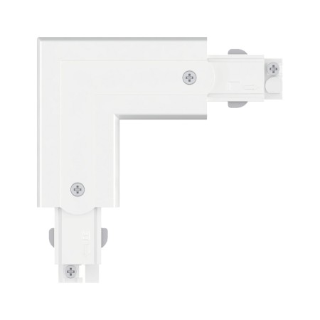 Conector L exterior pentru șină Paulmann ProRail3, 101x101mm, max. 3680W, alb [1]