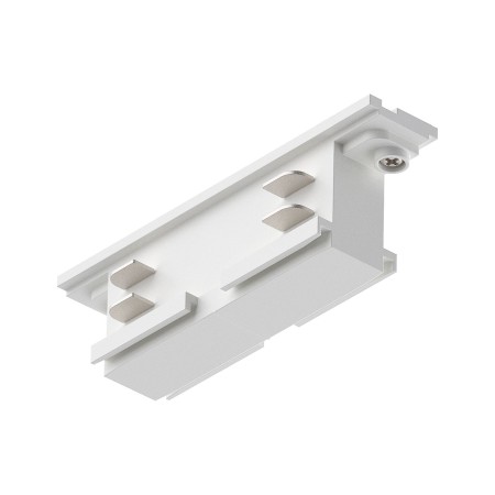 Accesorii ProRail3 - Conector liniar pentru șină Paulmann ProRail3, 94x24,5mm, max. 3680W, alb