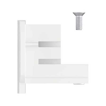 Conector T dreapta pentru șină Paulmann ProRail3, 167,5x101mm, max. 3680W, negru [1]