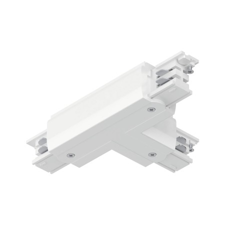 Accesorii ProRail3 - Conector T dreapta pentru șină Paulmann ProRail3, 167,5x101mm, max. 3680W, alb