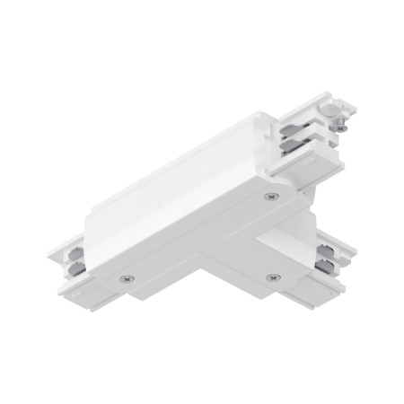 Conector T stânga pentru șină Paulmann ProRail3, 167,5x101mm, max. 3680W, alb [1]