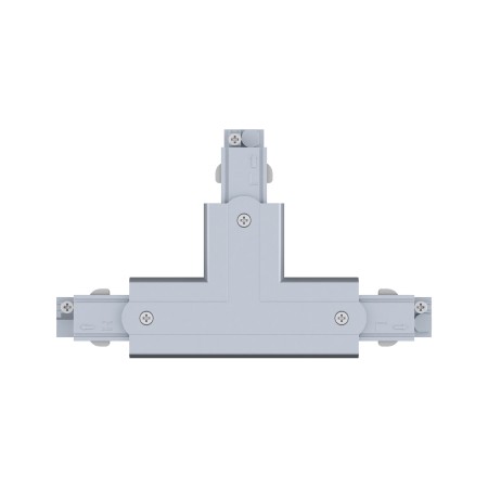 Conector T stânga pentru șină Paulmann ProRail3, 167,5x101mm, max. 3680W, argintiu [1]
