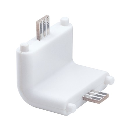 Conector Clever Connect Border 12V, alb mat [1]