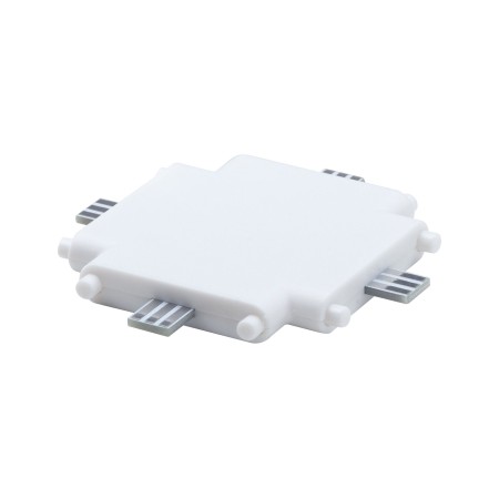 Conector X Clever Connect Border 12V, alb mat [1]
