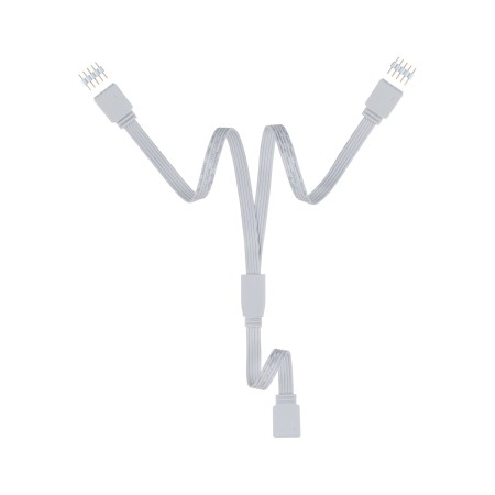 Accesorii - Conector Y MaxLED  30cm alb