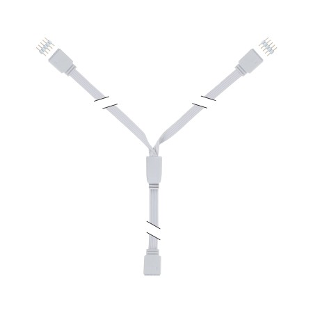 Conector Y MaxLED  30cm alb [1]