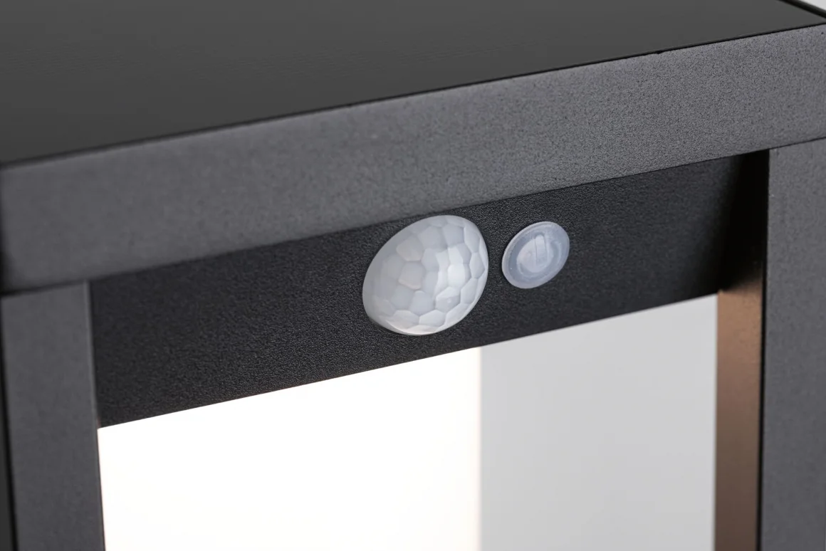 Corp de iluminat solar LED de exterior Marisol, cu senzor de mișcare IP44 3000K 350lm, negru [3]