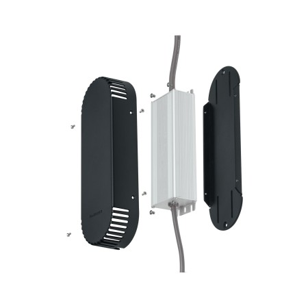 Cutie de protecție P&S, negru, plastic [1]
