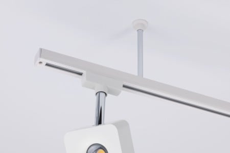 Distanțier șină URail Light&Easy 105mm alb-crom 230V metal [1]