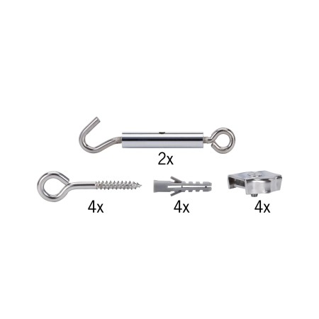 Accesorii - Kit de întindere cabluri Light&Easy crom metal