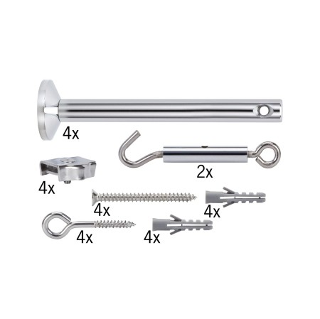 Accesorii - Kit de întindere cu distanțieri Light&Easy 165mm crom metal