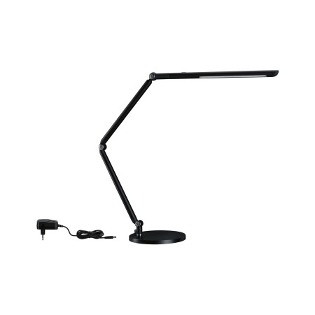 Iluminat birou - Veioză birou LED Paulmann FlexBar, 700lm, 9,5W, negru, temperatură de culoare variabilă, flux luminos variabil în 3 pași