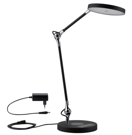 Lampă de birou Numis LED 11W, negru, încărcare wireless pentru telefon mobil, flux luminos și temperatură de culoare variabile [3]