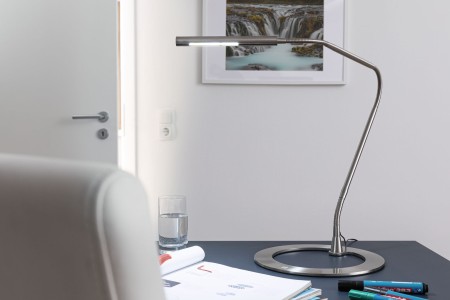 Lampă de birou Plaza 1x3W LED 350 mA, metal mat [1]