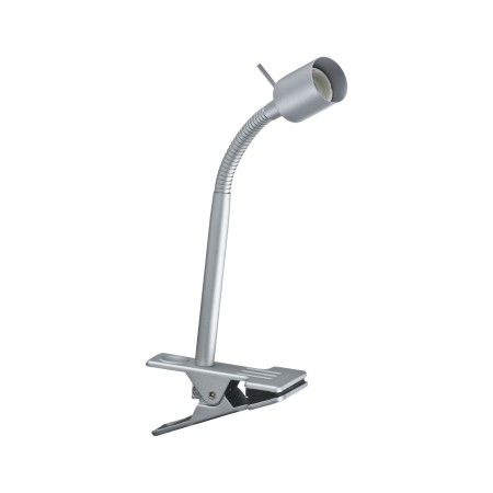 Iluminat de asistentă - Lampă mobilă cu ștecher, Finja max 1x35W GU10, crom mat, cu braț flexibil