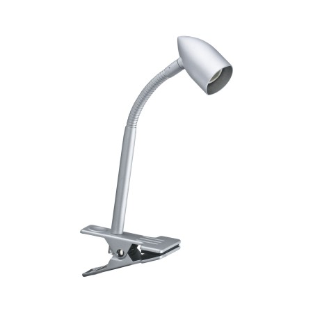 Iluminat de asistentă - Lampă mobilă cu ștecher, Gesa max 1x35W GU10, crom mat, cu braț flexibil
