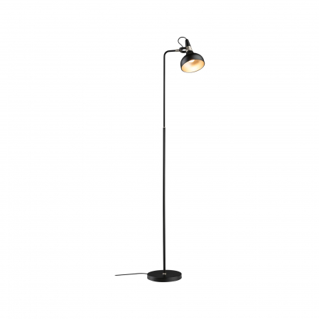 Lampadar Neordic Juna, E14, max. 20W, șampanie, negru mat-metal [6]