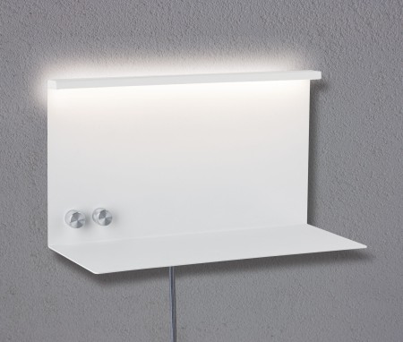 Living - LED Wall luminaire Jarina USB C    3000K 540lm / 200lm 230V 4,5 / 1x1,6W dimmable Matt white
