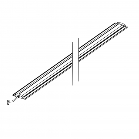 Profile luminoase - Modul Up pentru profil SLC Click 1200, negru, temperatură de culoare variabilă, flux luminos variabil Dali-2 DT6