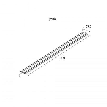 Modul Up pentru profil SLC Click 1200, negru, temperatură de culoare variabilă, flux luminos variabil Dali-2 DT6 [2]