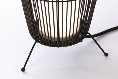 Obiect luminos decorativ Basket Plug & Shine LED, Smart Home Zigbee, IP44, RGBW, 3,2W, negru [4]