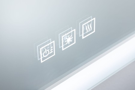 Oglindă iluminată Mirra dreptunghiulară IP44 LED 22W 600x800mm, temperatură de culoare variabilă, dezaburire [6]