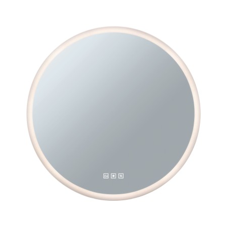 Oglinzi iluminate - Oglindă iluminată Mirra rotundă IP44 LED 21W 600mm, temperatură de culoare variabilă, dezaburire