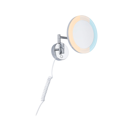 Oglinzi iluminate - Oglindă cosmetică LED Masua, IP44, White Switch, 55lm, 230V, 4W , crom