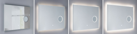 Oglindă LED Mirra, IP44, 4000K, 750lm / 270lm, 230V, 20W, flux luminos variabil [9]