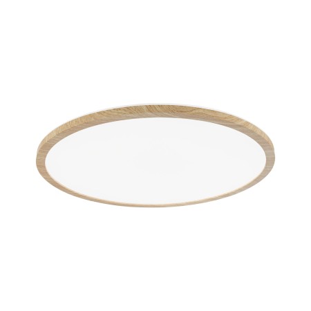 Panouri LED - Panel LED Atria Shine Backlight, IP44, rotund, 420mm, 22W, 2300lm, 4000K, aspect lemn