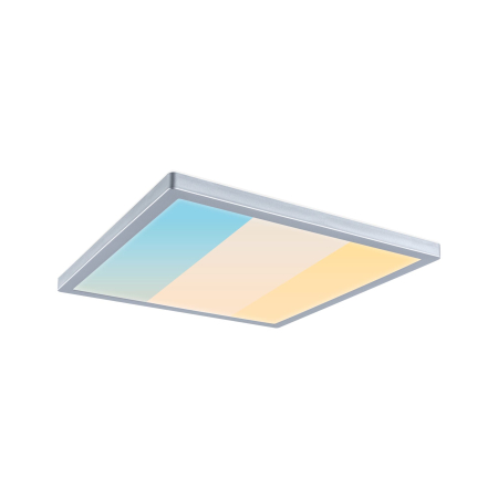 Panel LED Atria Shine, IP44, pătrat, 15,7W, 2100lm, 3000 - 6500K, crom mat [1]