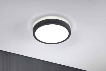 Panel LED Cosara, IP44, rotund, 300mm, 15W, 1300lm, 4000K, gri închis [2]