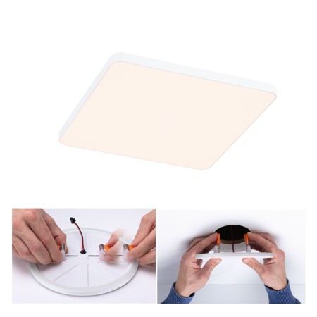 Incastrabil - Panou încastrabil Veluna Edge VariFit LED, IP44, pătrat, 160x160mm, 1100lm, 3000K, alb
