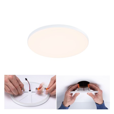 Incastrabil - Panou încastrabil Veluna Edge VariFit LED, IP44, rotund, 160mm, 1100lm, 3000K, alb