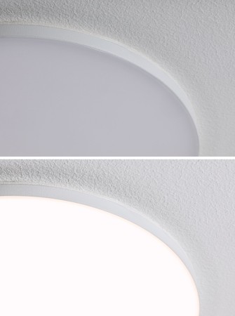Panou încastrabil Veluna Edge VariFit LED, IP44, rotund, 120mm, 650lm, 3000K, alb, cu flux luminos variabil [4]