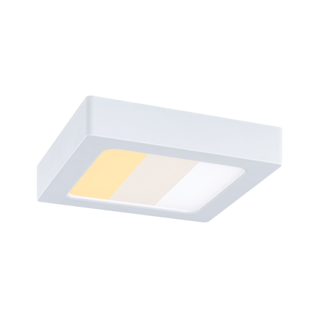 Iluminat interior - Panou LED Abia 2, White Select, cu senzor crepuscular și de mișcare, pătrat, 170x170mm, 9,5W, 1100lm, 2700 - 4000K, alb
