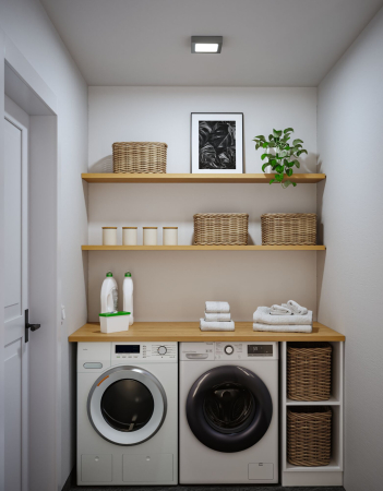 Panou LED Abia 2, White Select, cu senzor crepuscular și de mișcare, pătrat, 170x170mm, 9,5W, 1100lm, 2700 - 4000K, crom mat [4]